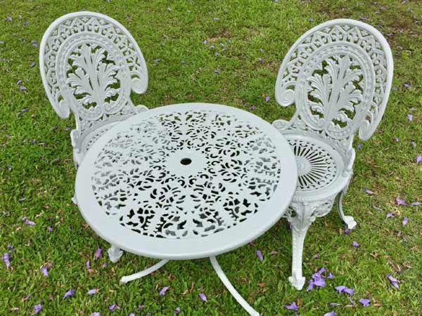 White Table Replacement — Power Coating and Sandblasting Grafton, NSW